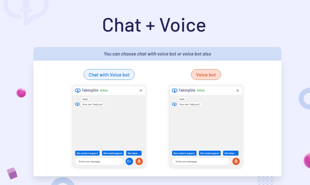 Voice Bots
